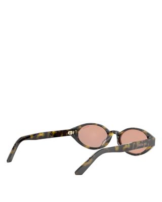 DiorPacific R1I Oval Sunglasses, 52mm