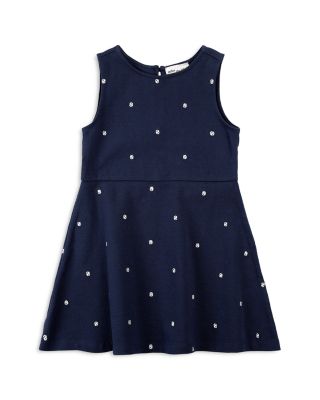 Miles The Label - Girls' Embroidered Tennis Balls Piqu&eacute; Dress - Little Kid
