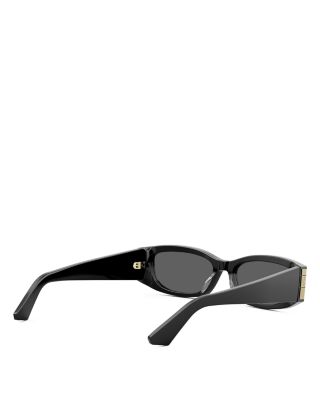 DiorGraphique S1I Black Square Sunglasses, 56mm