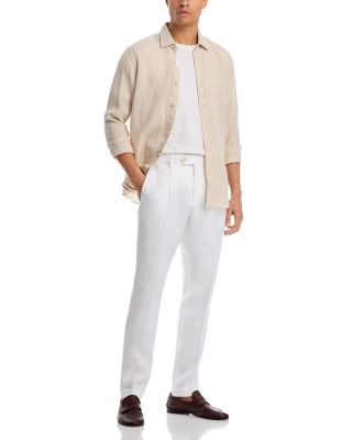 Camel Peet Pleated Pants