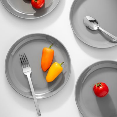 Marbella Melamine Stackable Appetizer Plate, Set of 4