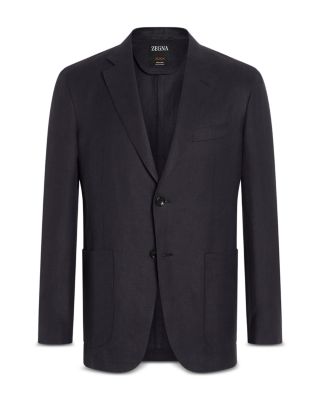 Oasi Lino Regular Fit Linen Jacket