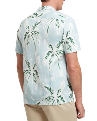 Boche Relaxed Fit Tropical Palm Tree Shirt