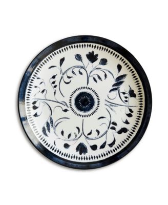 Bruges Blue Porcelain Salad Plate, Set of 4