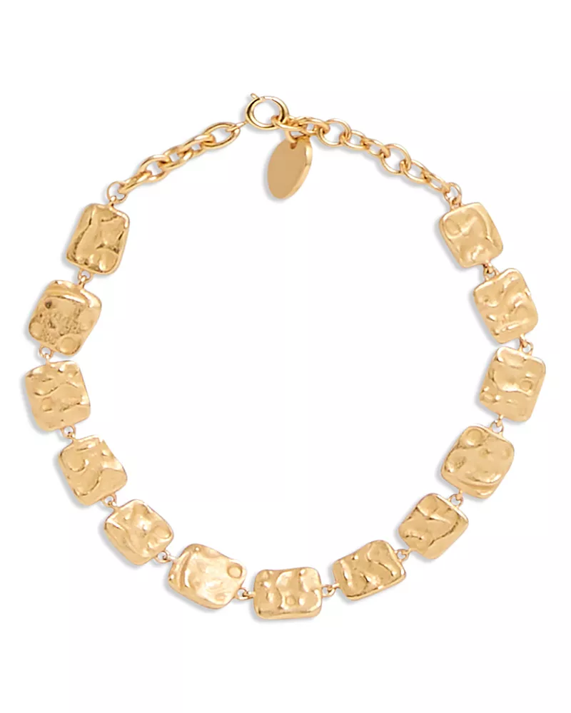 Reiss Millie Molten Square Flex Bracelet
