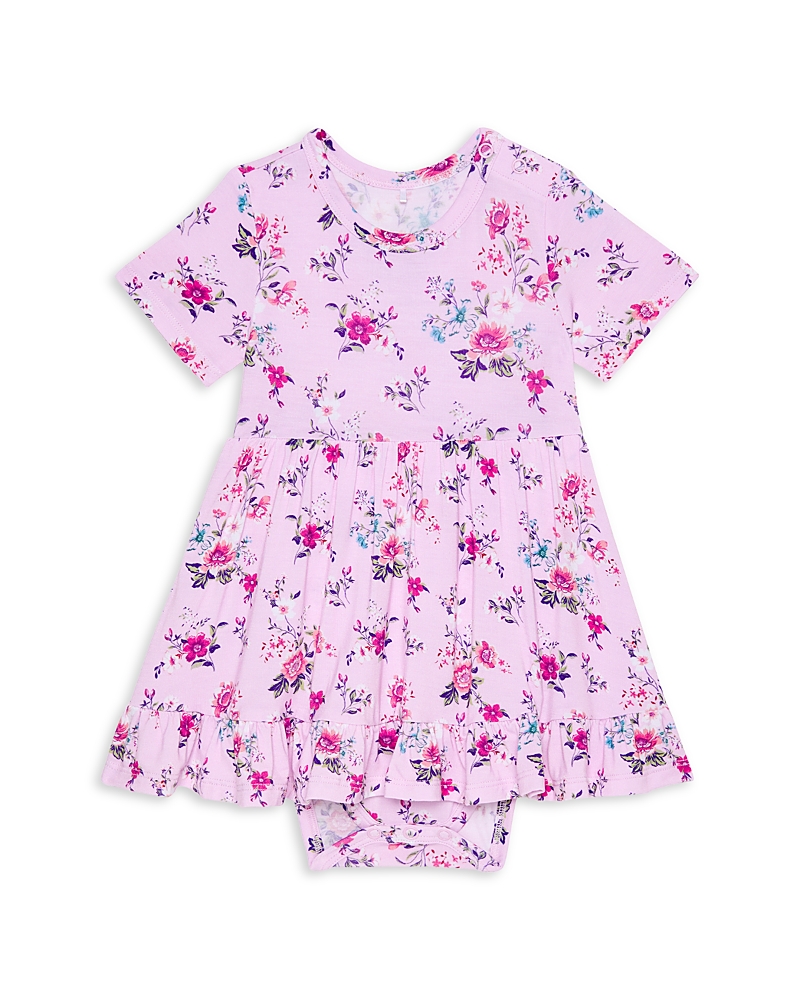 Posh Peanut Girls' Bridget Ruffle Bodysuit Dress - Baby