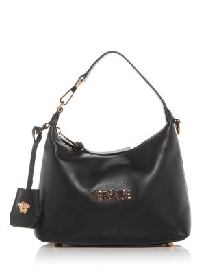 Tag Leather Hobo Bag