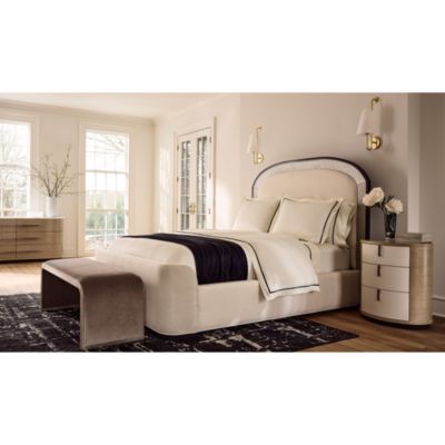 Wandering Three Drawer Oval Nightstand