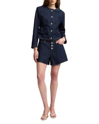 Kori Button Fly Denim Shorts