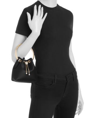 Bon Bon Satin Top Handle Bag