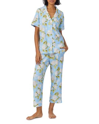 BedHead Pajamas - Short Sleeve Cropped Pajama Set