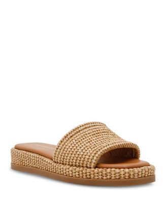 STEVE MADDEN Women's Boardwalk Woven Sandals | Bloomingdale's