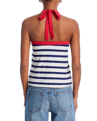 Striped Halter Top 