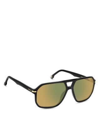 Square Double Bridge Sunglasses, 59mm
