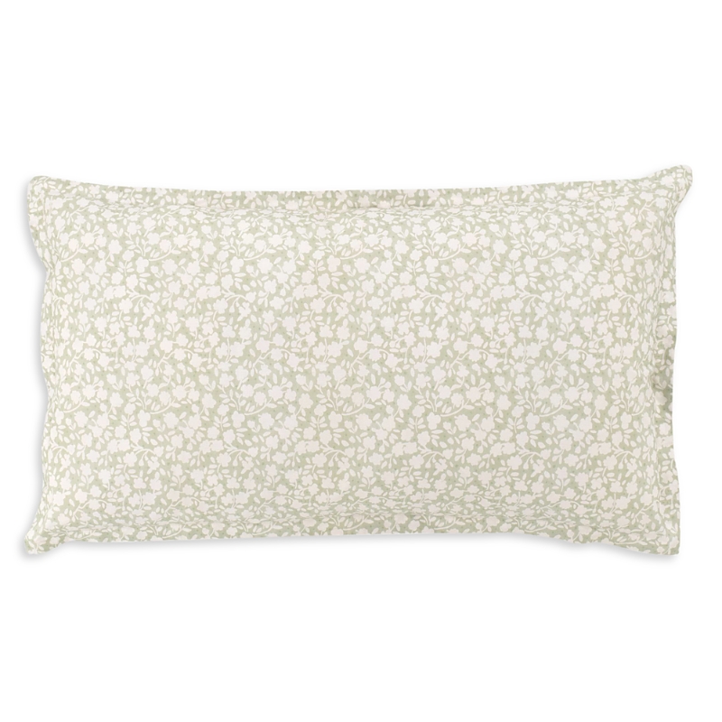 Annie Selke Aria Floral Sage Sham, King In Sage