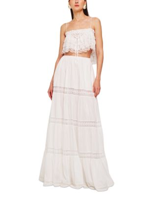 Garda Tiered Maxi Skirt