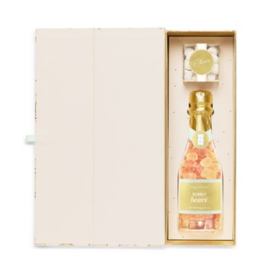 Pop The Champagne Bottle and Cube Gift Box