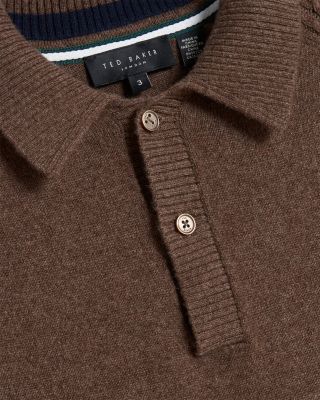 Karolt Cashmere Polo Sweater