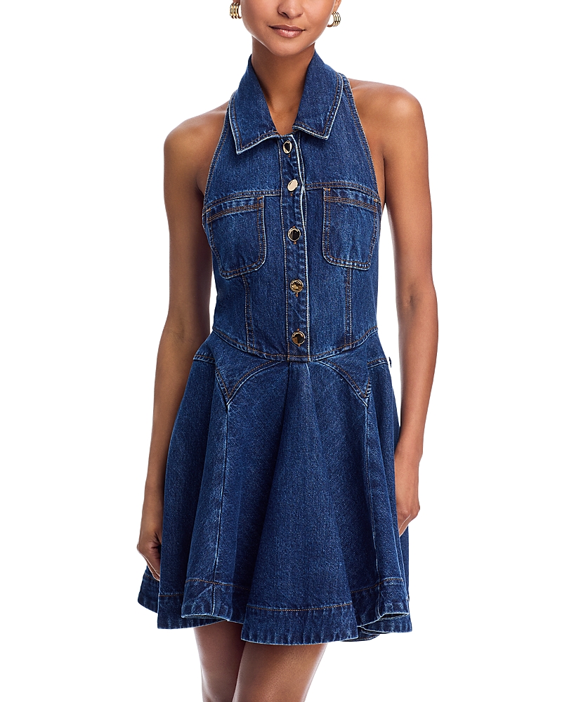Self-Portrait Sleeveless Mini Dress