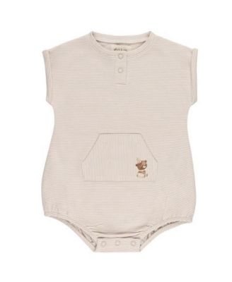 Unisex Baby French Terry Romper - Bear Collection