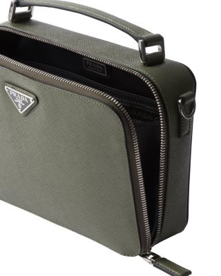  Brique Medium Saffiano Leather Bag