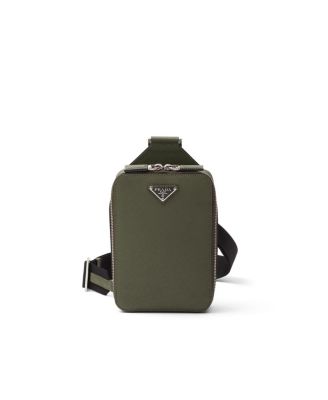 Brique Saffiano Leather Bag