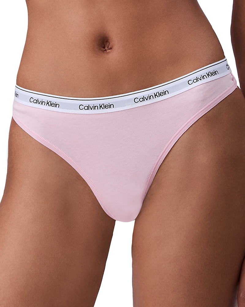 Shop Calvin Klein Modern Logo Thong