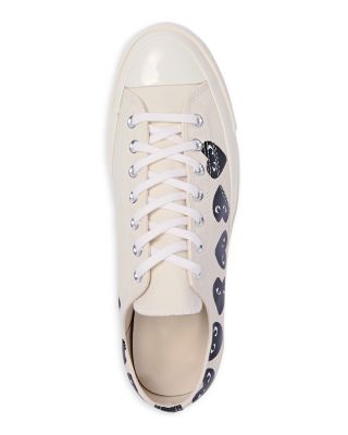 Comme Des Garcons Men's Low Top Lace Up Sneakers 