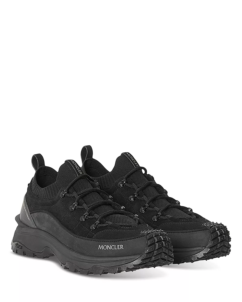 Moncler Men's Trailgrip Lite3 Lace Up Low Top Sneakers