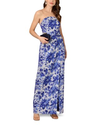 Woven Jacquard Long Dress