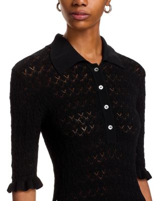 Rue Pointelle Midi Dress