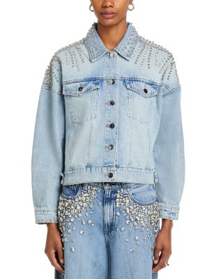 Embellished Denim Jacket - Exclusive