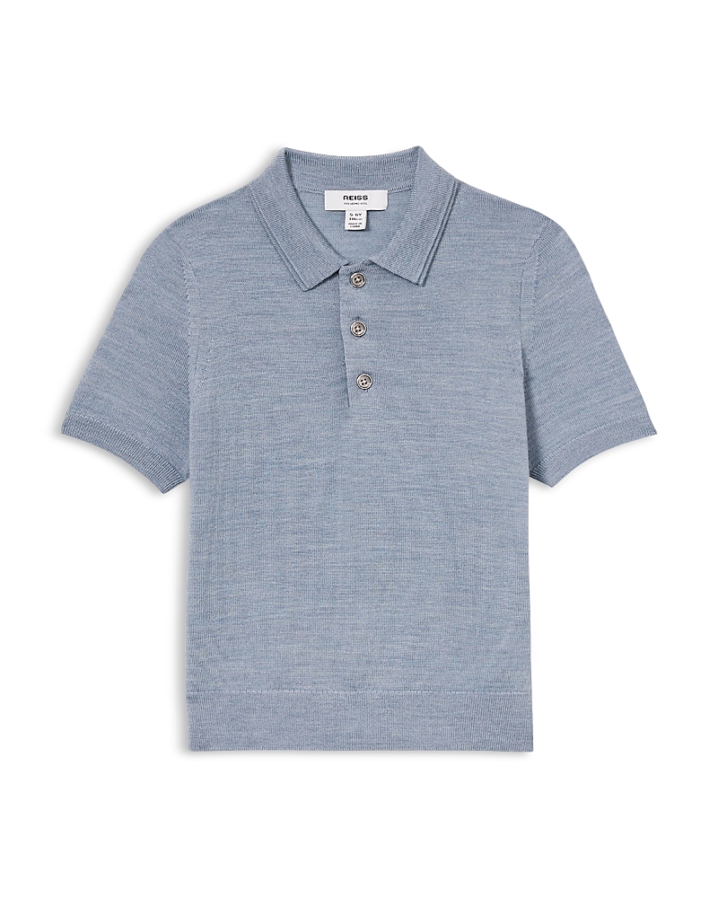 Reiss Boys' Manor Merino Polo Shirt - Big Kid