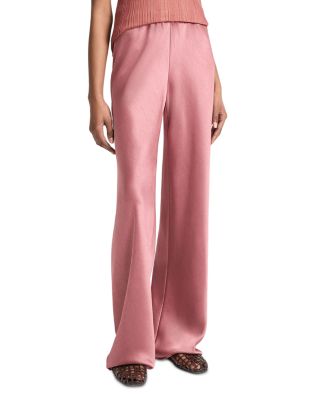Fluid Satin Bias Pant