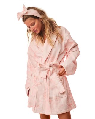 Love Shack Fancy Women Bubblegum Valentine Indie Robe