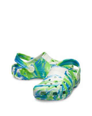 Unisex Classic Glow Marbled Clogs - Toddler