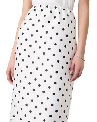 Polka Dot Maxi Skirt