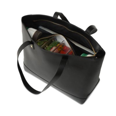 The Faux Leather Insulated Tote