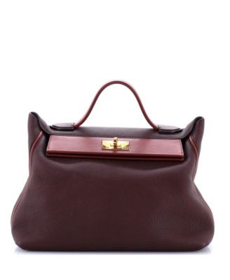Pre-Owned HERMÈS - 35 24/24 Bag Togo with Swift
