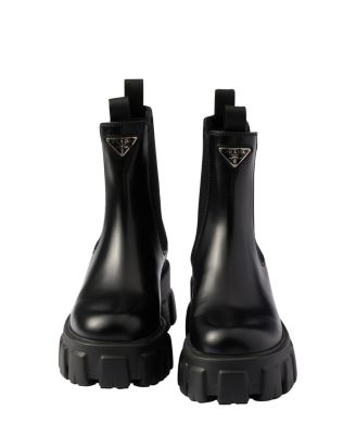  Women's Monolith Brushed Leather Chelsea Boots