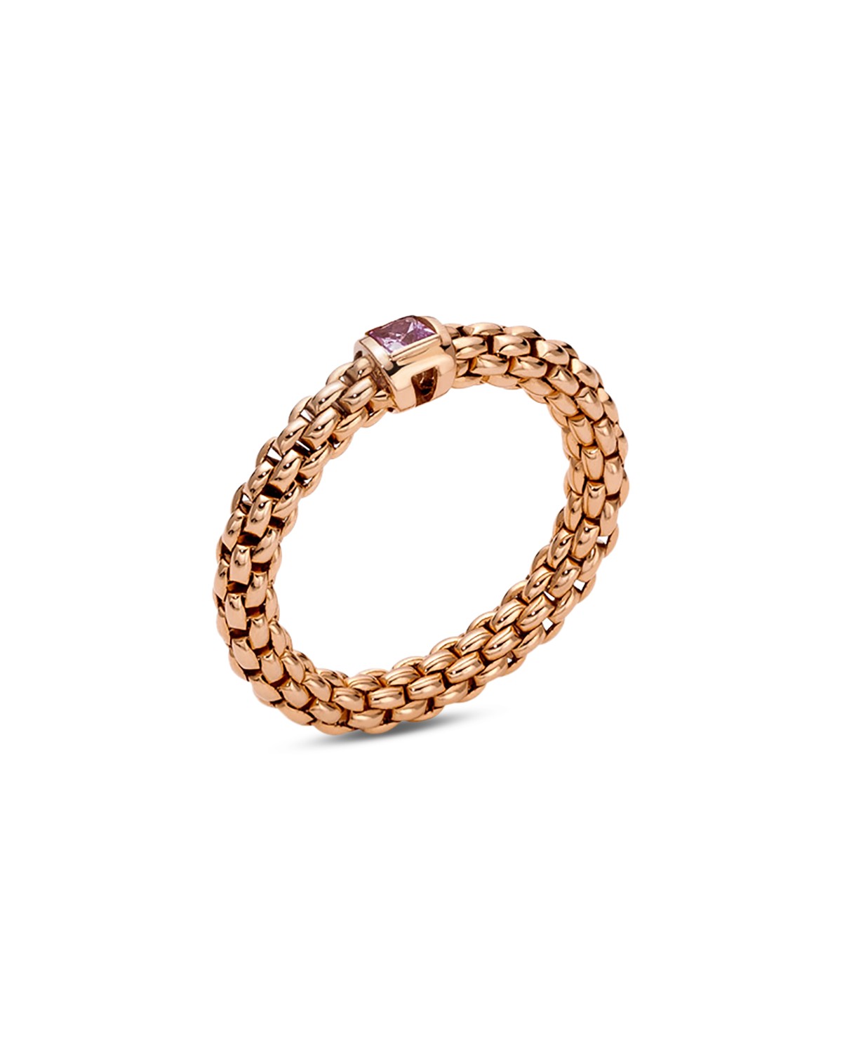 18K Rose Gold Souls Pink Sapphire Flex'it Ring