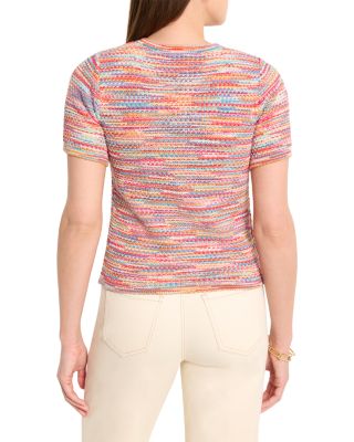 Spacedye Tuck Stitch Sweater Tee