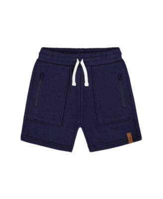 Deux par Deux - Boys' French Terry Zip Pocket Shorts - Little Kid