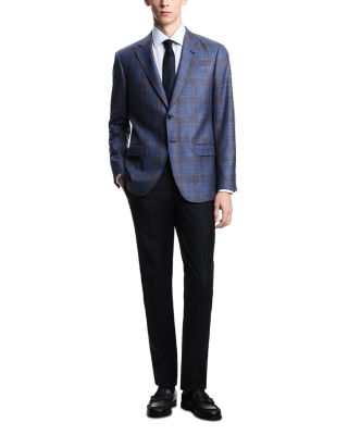 Regular Fit Plaid Blazer