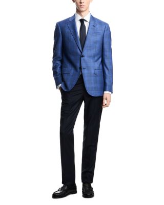 Regular Fit Plaid Blazer