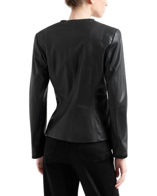 Nappa Leather Slim Fit Jacket