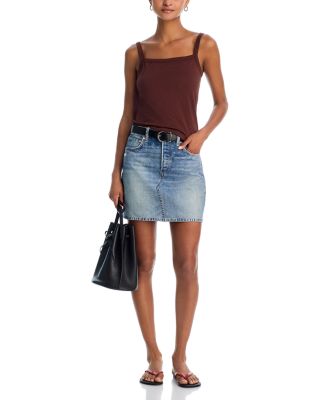 【関税込み】rag & bone ブルー Miramar Ponte ミニスカート 0400022603673?wid=900