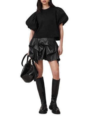 Leather Hitch Lea Skirt