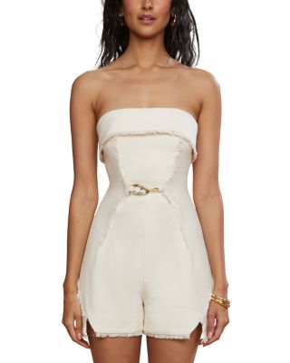 Valerie Strapless Romper