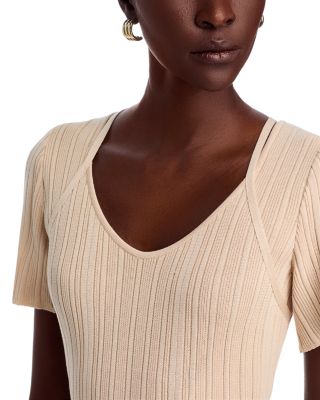 Knit Fit and Flare Dress